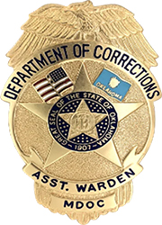 Oklahoma Department of Corrections badge Oklahoma Department of Corrections badge
